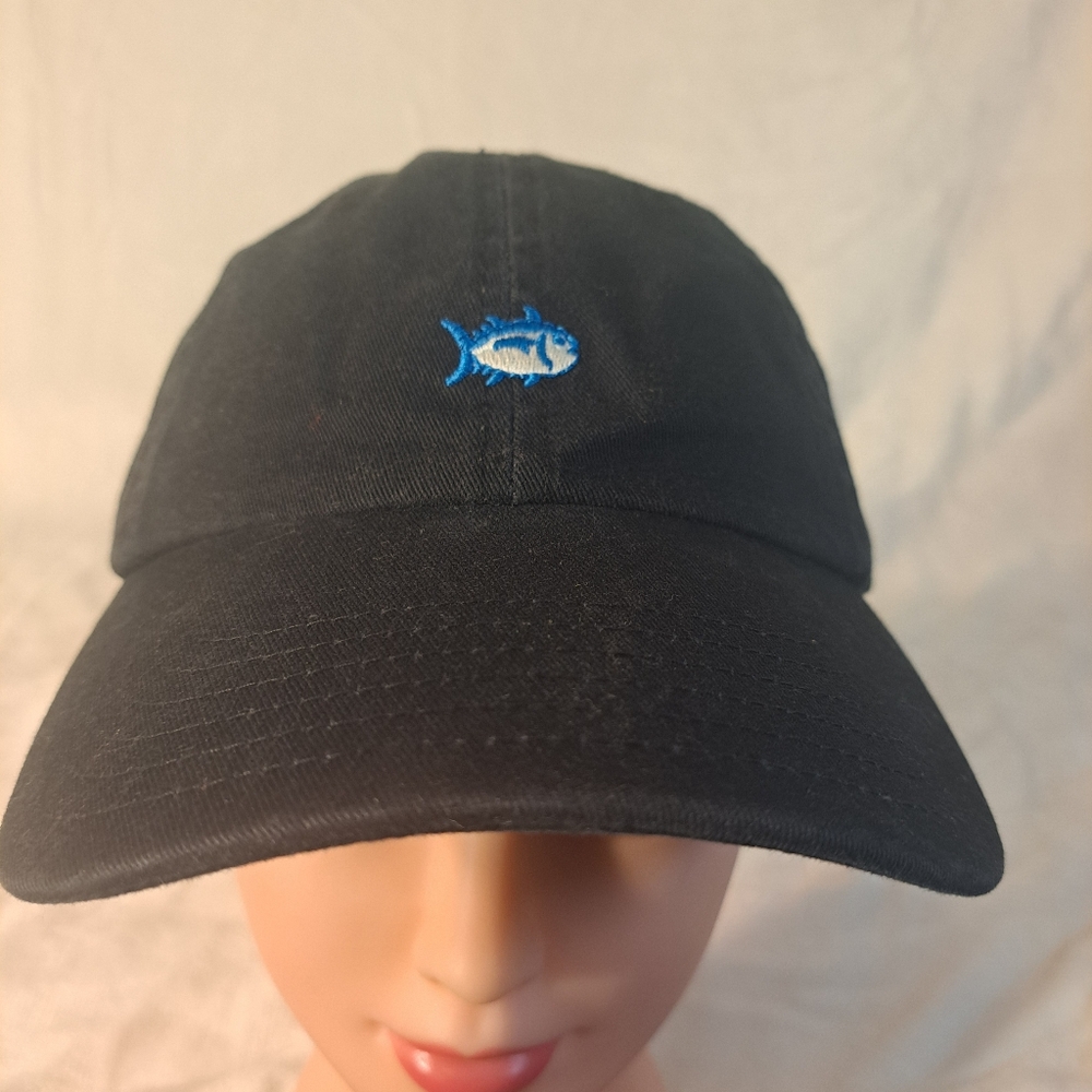 University of South Carolina Collegiate Skipjack Hat in Black by Southern Tide